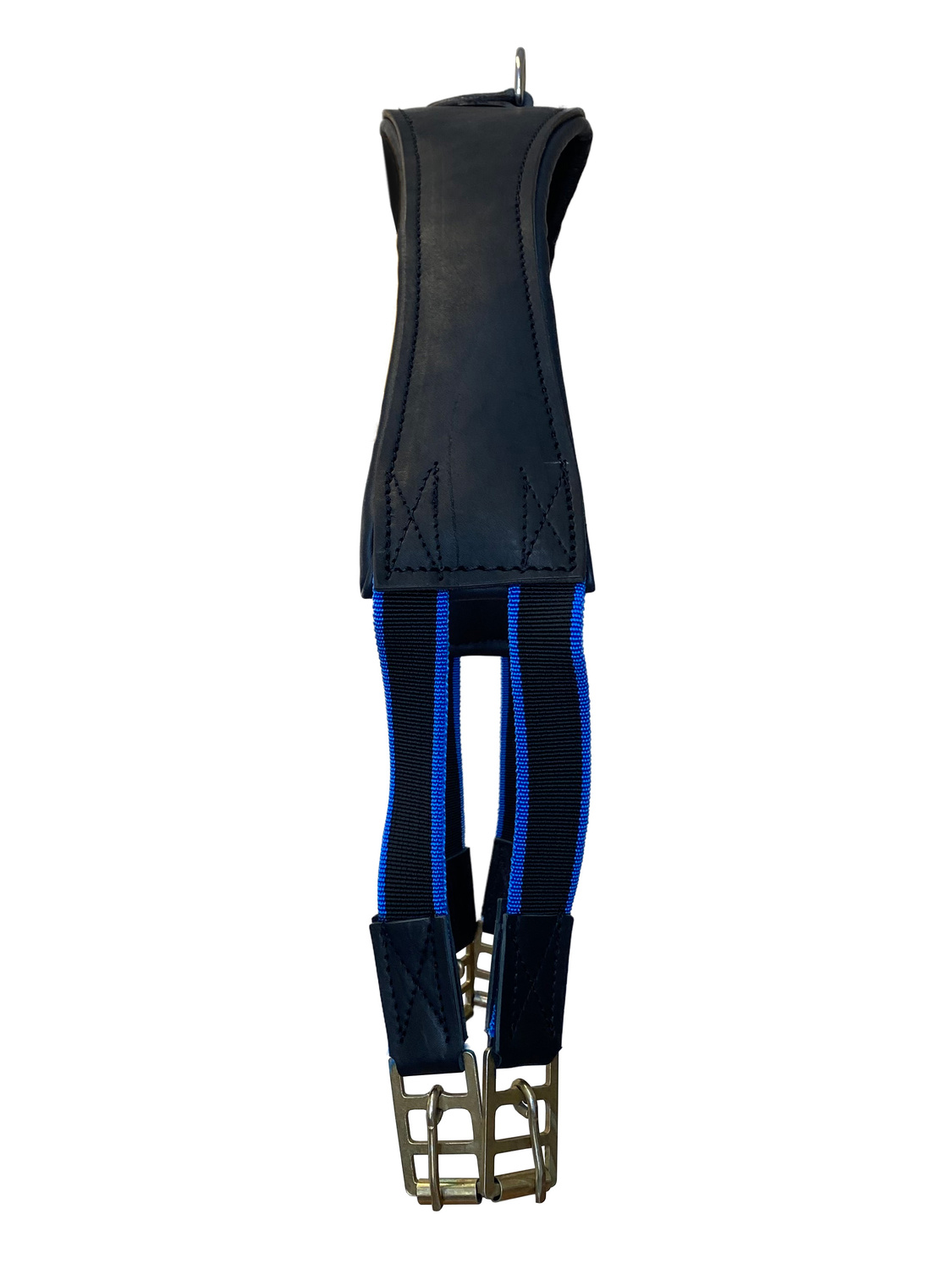 Подпруга кожаная с резинками с 2 сторон 110 см